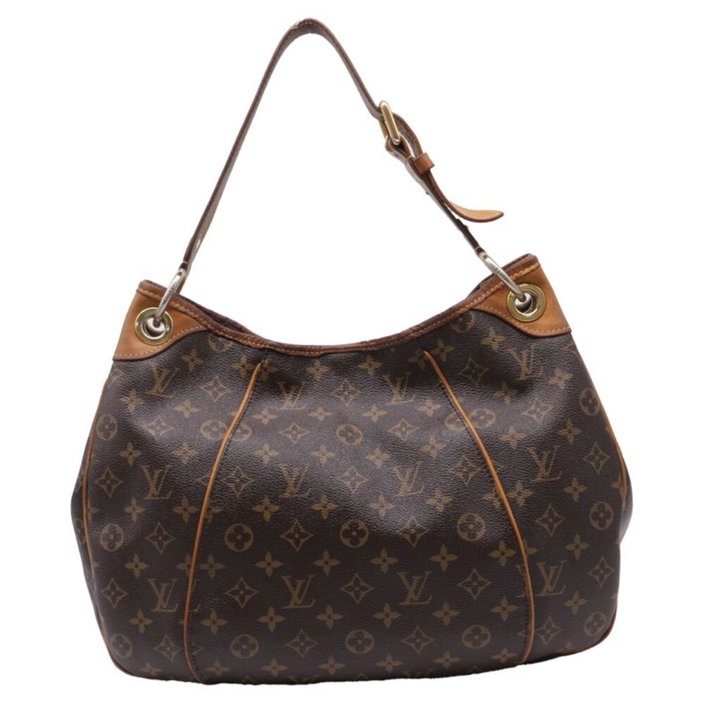 Louis Vuitton Monogram Galliera PM Bag in Brown Coated Canvas - Picture 12 of 12